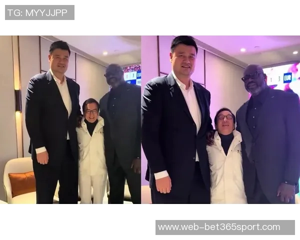 明星聚会小贝与成龙姚明奥尼尔同框自拍引发热议